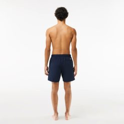 Maillots De Bain | LACOSTE Short De Bain Mi-Long A Message