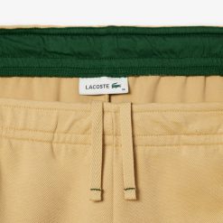 Pantalons & Shorts | LACOSTE Pantalon De Jogging Jogger En Coton Melange Uni