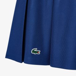 Vetements De Sport | LACOSTE Jupe Sport Avec Shorty Integre En Pique