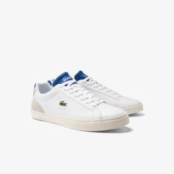 Sneakers | LACOSTE Sneakers Lerond Pro Homme Lacoste En Cuir Avec Detail Au Talon