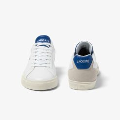 Sneakers | LACOSTE Sneakers Lerond Pro Homme Lacoste En Cuir Avec Detail Au Talon