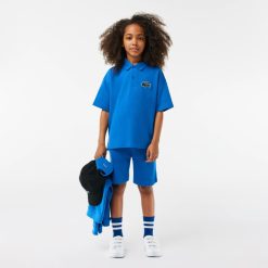 Vetements Fille | LACOSTE Polo En Petit Pique De Coton