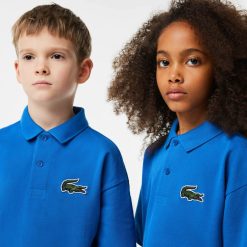 Vetements Fille | LACOSTE Polo En Petit Pique De Coton