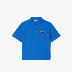 Vetements Fille | LACOSTE Polo En Petit Pique De Coton