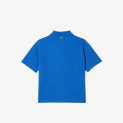 Vetements Fille | LACOSTE Polo En Petit Pique De Coton