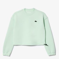 Vetements De Sport | LACOSTE Sweatshirt Femme Loose Fit Lacoste Sport Avec Cordon De Serrage