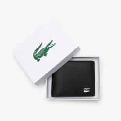 Portefeuilles & Petite Maroquinerie | LACOSTE Portefeuille Pliable Homme Lacoste Avec Imprime Contraste