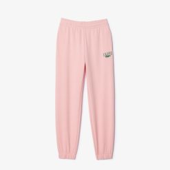 Pantalons & Shorts | LACOSTE Pantalon De Survetement Jogger Imprime Lacoste