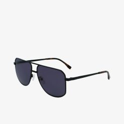 Lunettes De Soleil | LACOSTE Lunettes De Soleil Unies Signature 101 En Metal