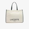 Sacs A Main & Cabas | LACOSTE Sac Cabas Heritage Canvas En Toile