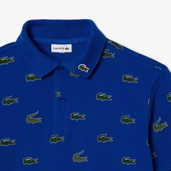 Vetements Fille | LACOSTE Polo Avec Imprime Signature En Coton