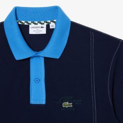 Polos | LACOSTE Polo Bicolore Homme Lacoste En Coton Biologique