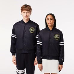 Manteaux & Vestes | LACOSTE Bomber Rembourre Deperlant Avec Badge Archives