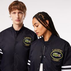 Manteaux & Vestes | LACOSTE Bomber Rembourre Deperlant Avec Badge Archives