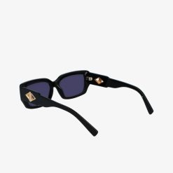 Lunettes De Soleil | LACOSTE Lunettes De Soleil Monogramme Rectangulaires En Acetate