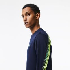 Vetements De Sport | LACOSTE Sweatshirt Homme Lacoste Tennis Classic Fit Bandes Siglees