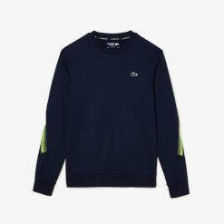 Vetements De Sport | LACOSTE Sweatshirt Homme Lacoste Tennis Classic Fit Bandes Siglees