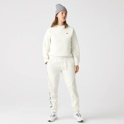 Sweatshirts | LACOSTE Sweatshirt Jogger A Col Rond Double Face Pique