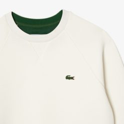 Sweatshirts | LACOSTE Sweatshirt Jogger A Col Rond Double Face Pique