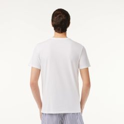 Sous-Vetements & Vetements D'Interieur | LACOSTE Pack De 3 T-Shirts D'Interieur A Col Rond En Coton Uni