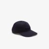 Chapeaux & Casquettes | LACOSTE Casquette Avec Badge Crocodile Matelasse En Twill De Coton