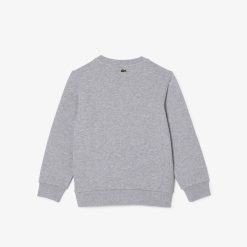 Vetements Garcon | LACOSTE Sweatshirt Avec Imprime Iconique En Coton