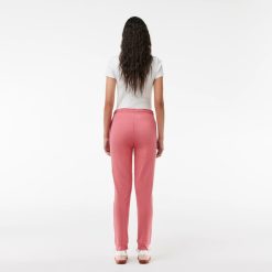 Pantalons & Shorts | LACOSTE Pantalon De Survetement Jogger Femme Lacoste En Molleton