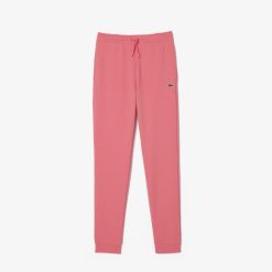 Pantalons & Shorts | LACOSTE Pantalon De Survetement Jogger Femme Lacoste En Molleton