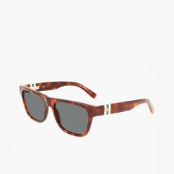 Lunettes De Soleil | LACOSTE Lunettes De Soleil Homme Ecaillees L.12.12 En Acetate