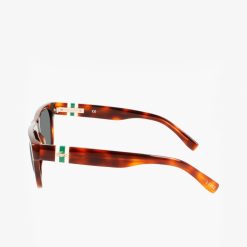 Lunettes De Soleil | LACOSTE Lunettes De Soleil Homme Ecaillees L.12.12 En Acetate