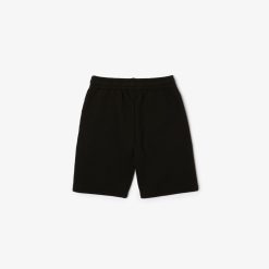 Vetements Fille | LACOSTE Short Enfant Lacoste En Molleton Gratte De Coton Biologique