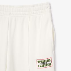 Pantalons & Shorts | LACOSTE Pantalon De Survetement Jogger Imprime Tennis En Molleton