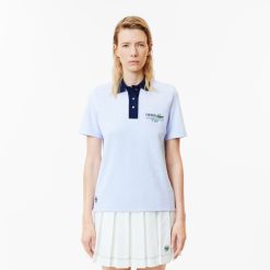 Vetements De Sport | LACOSTE Polo Tennis En Maille Eponge Edition Roland Garros