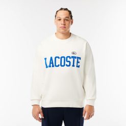 Sweatshirts | LACOSTE Sweatshirt Jogger En Molleton Floque Lacoste