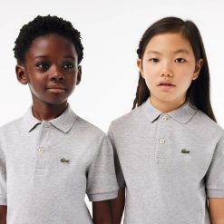 Vetements Fille | LACOSTE Polo Enfant Lacoste Regular Fit En Petit Pique Uni