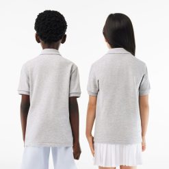 Vetements Fille | LACOSTE Polo Enfant Lacoste Regular Fit En Petit Pique Uni