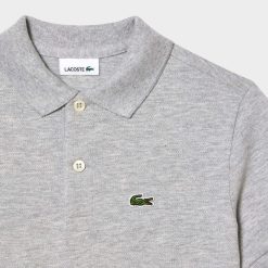 Vetements Fille | LACOSTE Polo Enfant Lacoste Regular Fit En Petit Pique Uni