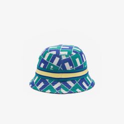 Chapeaux & Casquettes | LACOSTE Bob En Interlock Jacquard Avec Motif Graphique