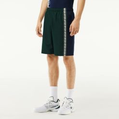 Vetements De Sport | LACOSTE Short Tennis Regular Fit En Fibres Recyclees