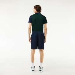 Vetements De Sport | LACOSTE Short Tennis Regular Fit En Fibres Recyclees