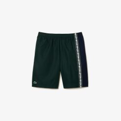 Vetements De Sport | LACOSTE Short Tennis Regular Fit En Fibres Recyclees