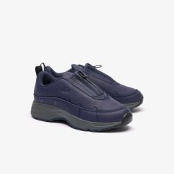 Sneakers | LACOSTE Sneakers Audyssor Zip Og Femme En Cuir