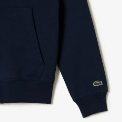 Sweatshirts | LACOSTE Sweatshirt Zippe Homme Lacoste A Capuche En Molleton