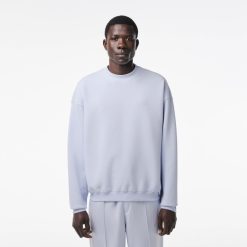 Sweatshirts | LACOSTE Sweatshirt Oversize Fit En Pique Double-Face