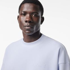 Sweatshirts | LACOSTE Sweatshirt Oversize Fit En Pique Double-Face