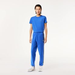 Pantalons & Shorts | LACOSTE Pantalon De Survetement Jogger A Bandes Siglees