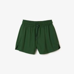 Pantalons & Shorts | LACOSTE Short Fluide En Lyocell