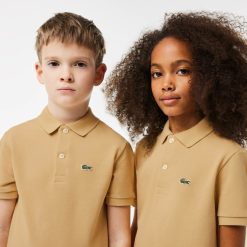 Vetements Fille | LACOSTE Polo Enfant Lacoste Regular Fit En Petit Pique Uni