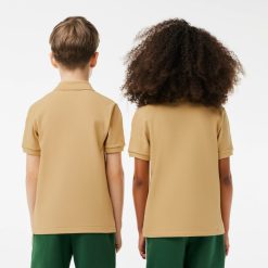 Vetements Fille | LACOSTE Polo Enfant Lacoste Regular Fit En Petit Pique Uni