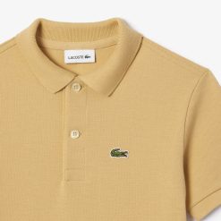 Vetements Fille | LACOSTE Polo Enfant Lacoste Regular Fit En Petit Pique Uni